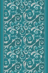 Дорожка паласная ''Вензель Изумруд''