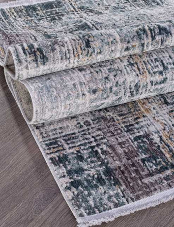 Турецкий ковер SEATTLE-03879A-ACIK-GRI-MAVI-STAN