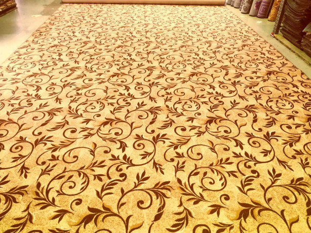 Палас ''Вензель Полисад Бежевый''