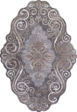 Турецкий ковер SAFIR-00858G-GREY-BROWN-STAN