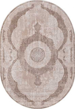 Турецкий ковер ARMINA-03880B-BROWN-BROWN-OVAL