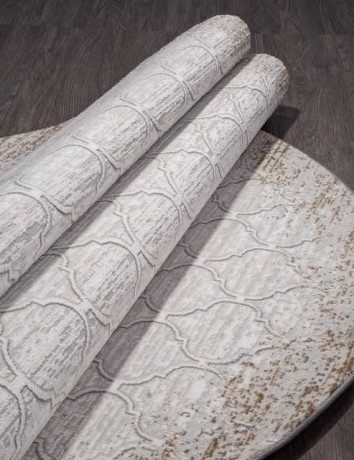 Турецкий ковер BABIL-34831-070-BEIGE-OVAL