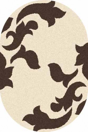 Овальный ковер PLATINUM T620 CREAM-BROWN