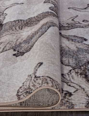 Ковёр SIERRA D711-BEIGE-BROWN-STAN