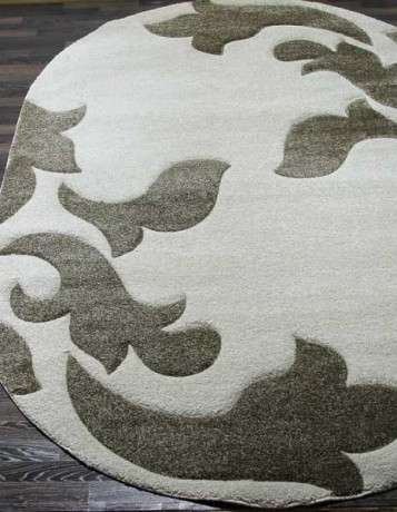 Овальный ковер PLATINUM T620 CREAM-D.BEIGE