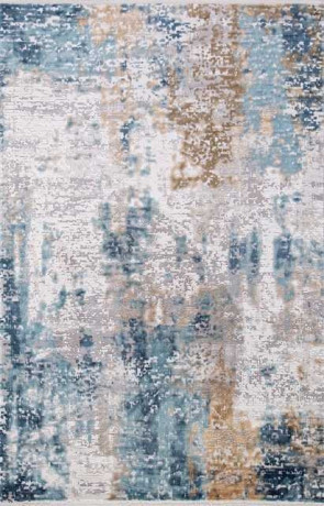 Турецкий ковер ALLURES-12004-CREAM-BLUE-STAN