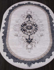 Турецкий ковер BABIL-34835-030-BLUE-OVAL