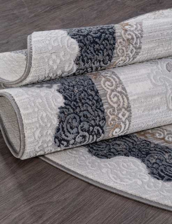 Турецкий ковер BABIL-34835-030-BLUE-OVAL