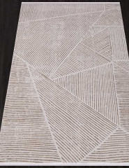 Турецкий ковер FORT-04011A-WHITE-L-BEIGE-STAN