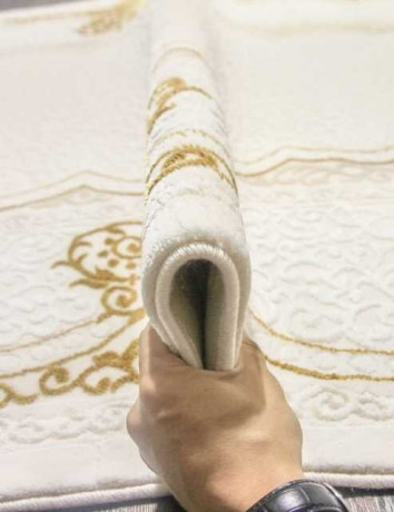 Турецкий ковер HUNKAR-7852-GOLD-WHITE-STAN