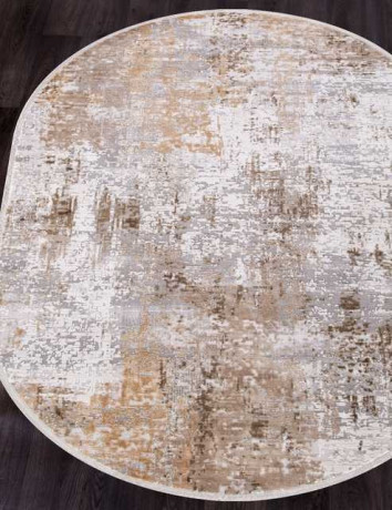 Турецкий ковер ALLURES-12008-CREAM-BEIGE-OVAL