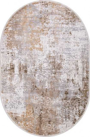Турецкий ковер ALLURES-12008-CREAM-BEIGE-OVAL
