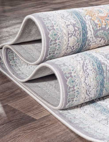 Иранский ковер SHIRAZ-9551-BLUE-STAN