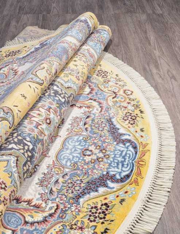 Ковёр ARAVIA-6807-YELLOW-OVAL