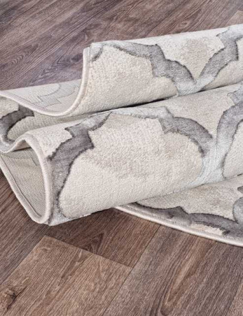 Турецкий ковер STAR-P0066-L-GRAY-L-GRAY-OVAL