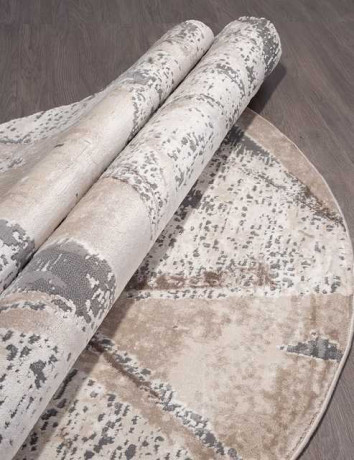 Турецкий ковер ARMINA-04022C-GREY-BROWN-OVAL