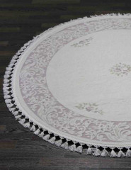 Турецкий ковер HUNKAR-7901-PURPLE-PURPLE-OVAL