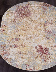 Турецкий ковер TOKIO-15438B-RED-BLUE-OVAL