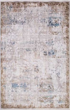Турецкий ковер ALLURES-12025-CREAM-BLUE-STAN