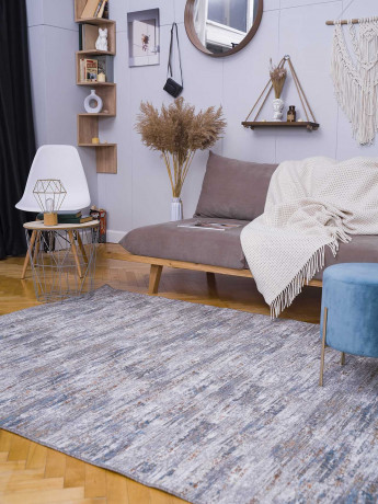 Палас ''Штрих Серый''