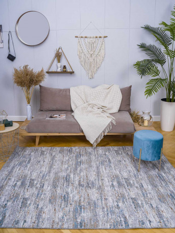 Палас ''Штрих Серый''