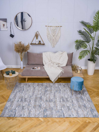 Палас ''Штрих Серый''