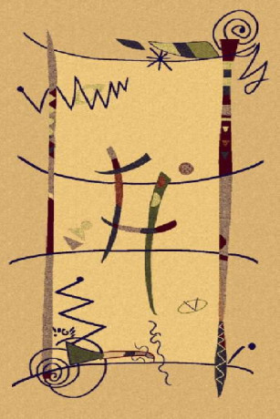 Ковер Aquarelle 99101-34