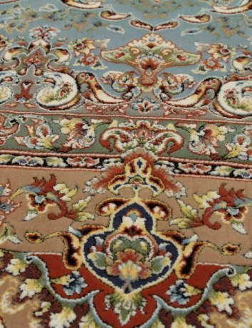 Иранский ковер SHIRAZ-ESLIMI-BLUE-STAN