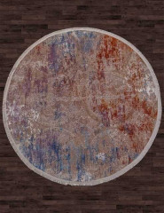 Турецкий ковер RIM-05705K-BROWN-BROWN-OVAL