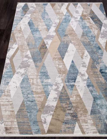 Турецкий ковер ALLURES-12027-CREAM-BLUE-STAN