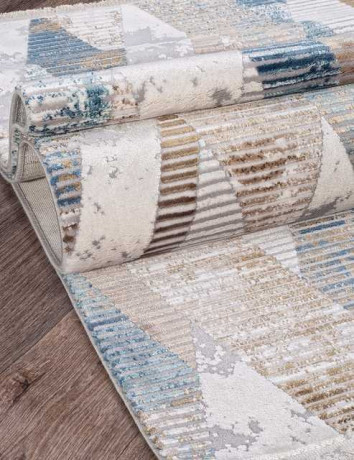 Турецкий ковер ALLURES-12027-CREAM-BLUE-STAN