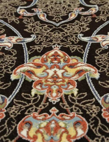 Иранский ковер SHIRAZ-ESLIMI-BROWN-STAN