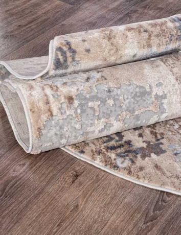 Турецкий ковер TOKIO-15452A-BEIGE-GREY-OVAL