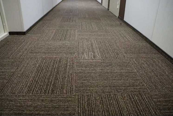 Ковровая Плитка Statusline (Статус Лайн) 15 бордовый