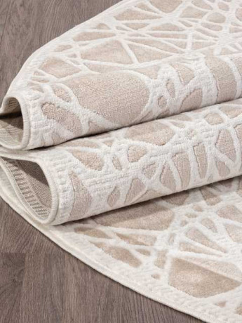 Ковёр MIRANDA-D967-BEIGE-OVAL