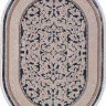 Турецкий ковер STAR-P0384-D-BLUE-D-BLUE-OVAL