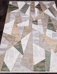 Турецкий ковер ALLURES-12108-CREAM-GREEN-STAN