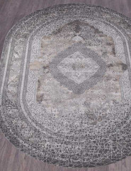 Турецкий ковер GRAND-34333-958-GREY-BROWN-OVAL