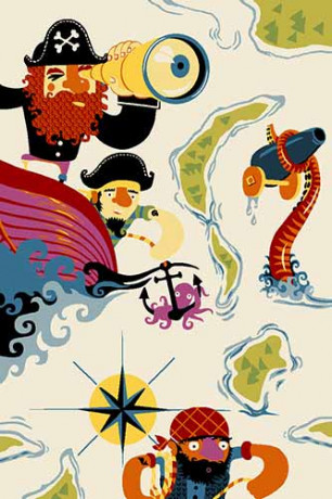 Детский ковер Кристал 21