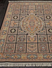 Иранский ковер SHIRAZ-KAJAL-BROWN-STAN