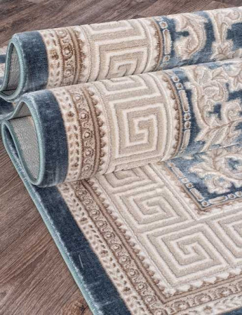 Турецкий ковер STAR-P0384-D-BLUE-D-BLUE-STAN