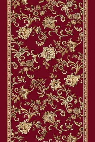 Дорожка паласная ''Тулуза Красный''