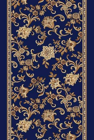 Дорожка паласная ''Тулуза Синий''