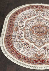 Ковёр ISFAHAN-D511-CREAM-OVAL