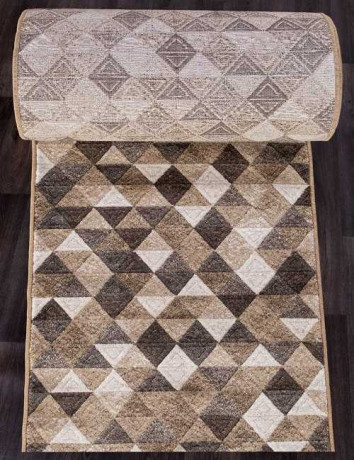 Дорожка ковровая (тканная) Платинум 2 Коричневый