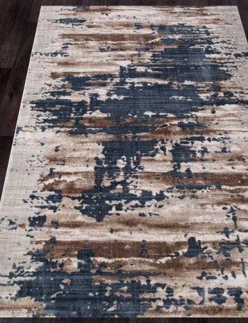 Турецкий ковер STAR-P0394-M-L-BEIGE-D-BLUE-STAN