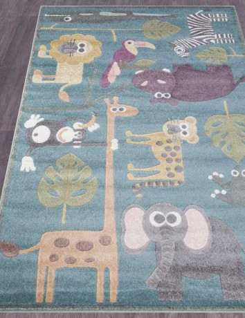 Ковёр SOFIT-C043-LIGHT-BLUE-STAN