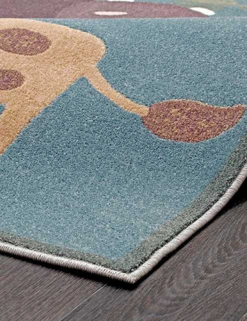 Ковёр SOFIT-C043-LIGHT-BLUE-STAN