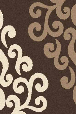 Прямоугольный ковер PLATINUM T628 BROWN