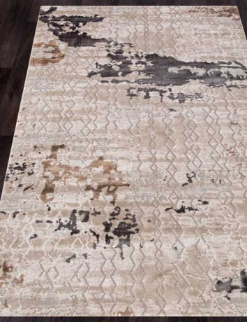 Турецкий ковер STAR-P0562-M-L-BEIGE-L-GRAY-STAN